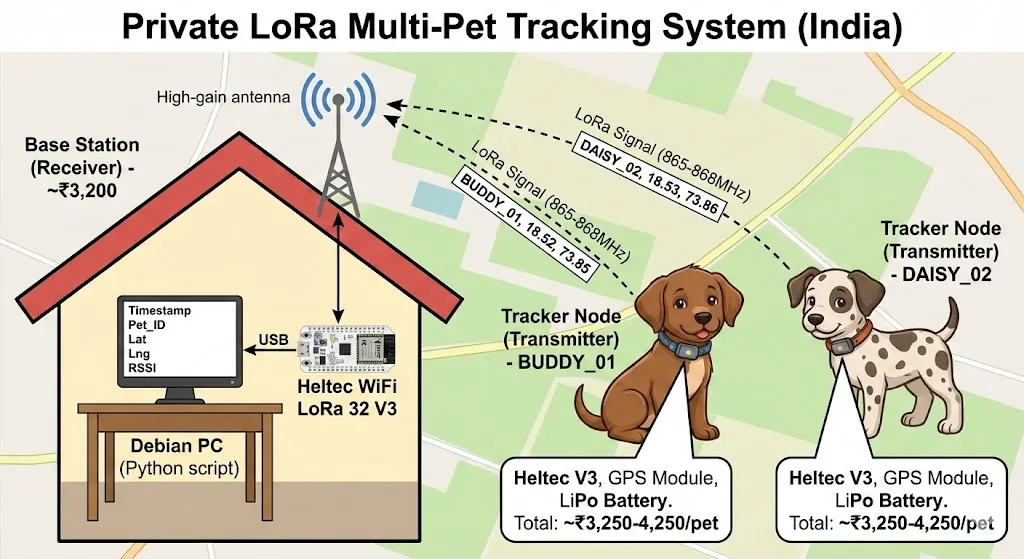LoRa Pet Tracker